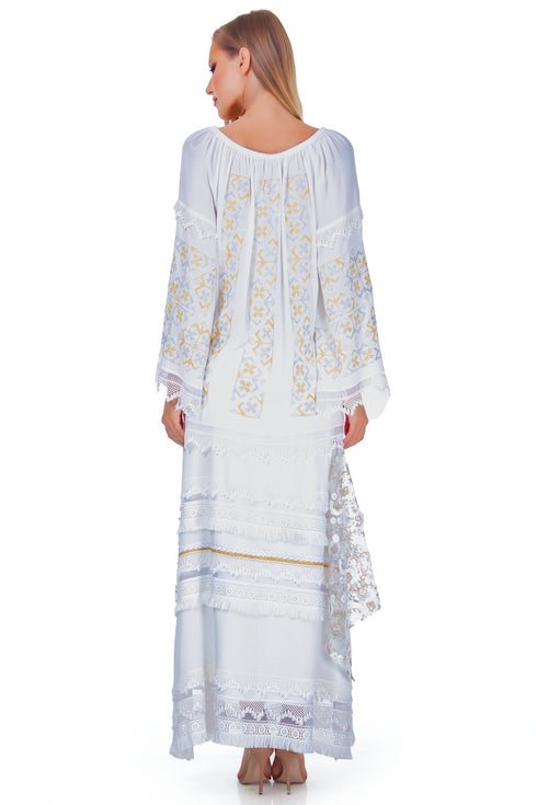 Bluza vascoza cu broderie RM-17